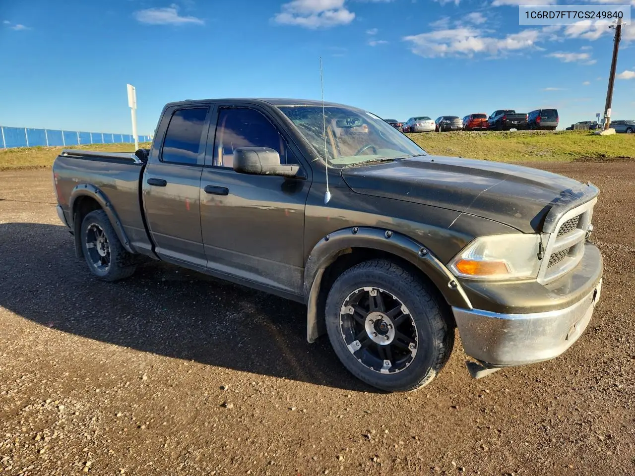 2012 DODGE RAM VIN 1C6RD7FT7CS249840 — фото 4