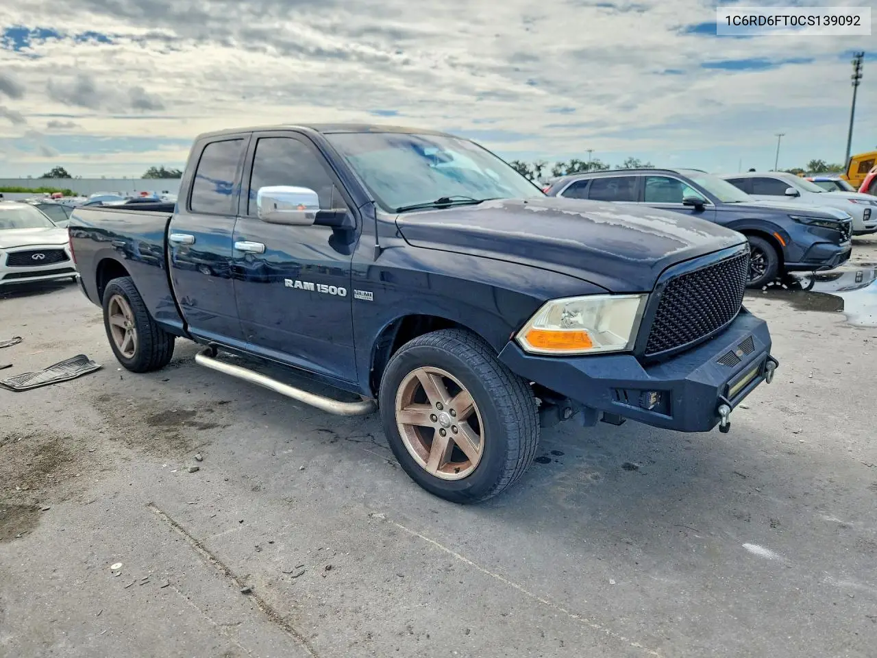 2012 DODGE RAM VIN 1C6RD6FT0CS139092 — фото 4