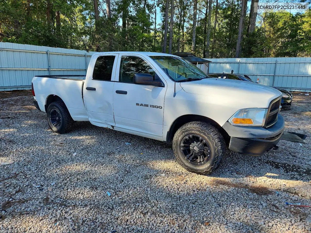 2012 DODGE RAM VIN 1C6RD7FP2CS231443 — фото 4
