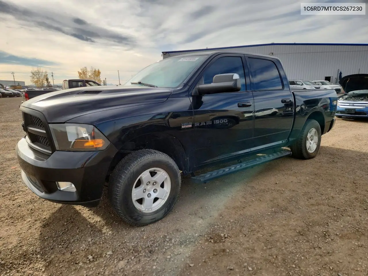 DODGE RAM 2012, VIN 1C6RD7MT0CS267230