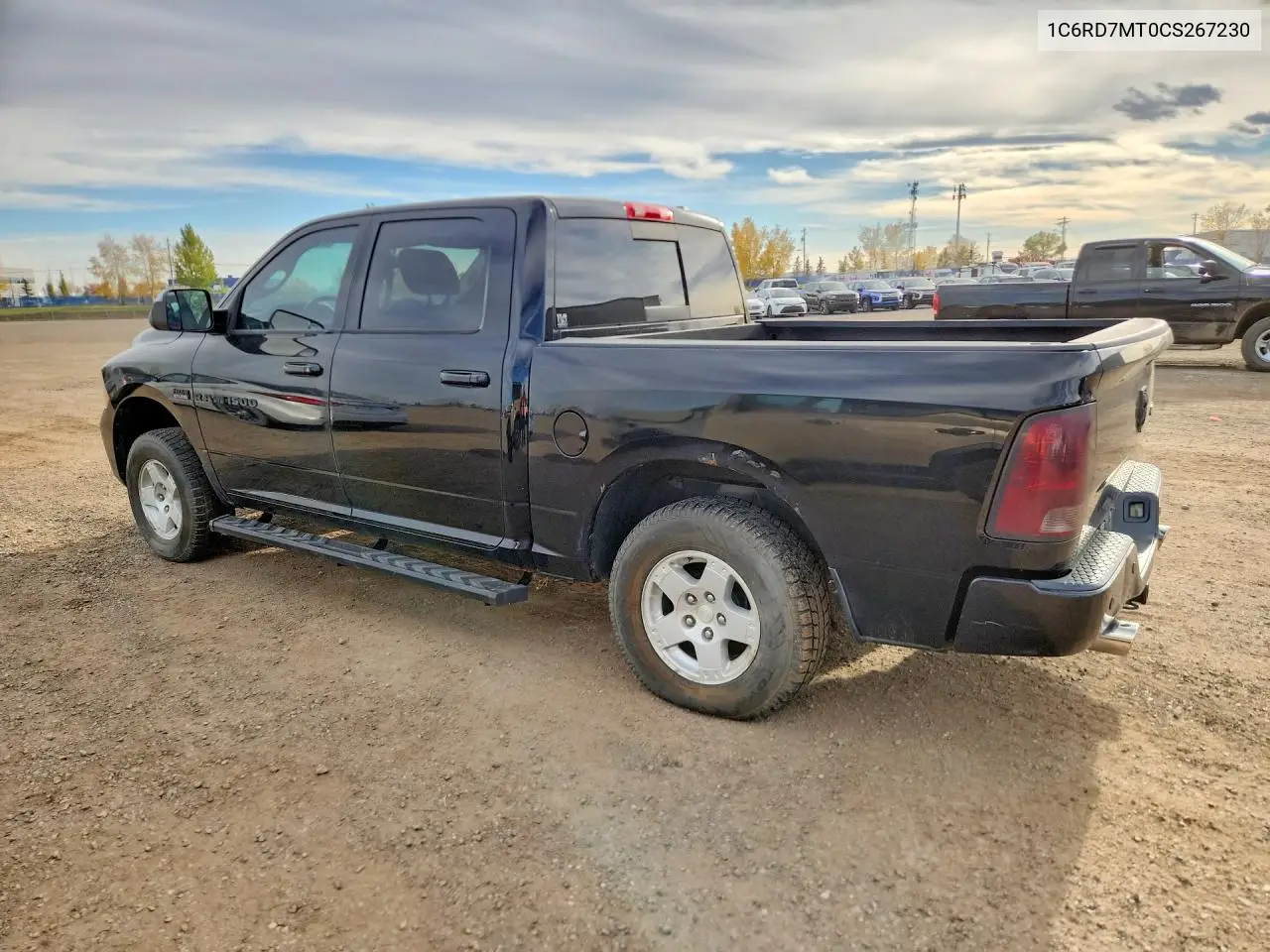 2012 DODGE RAM VIN 1C6RD7MT0CS267230 — фото 2