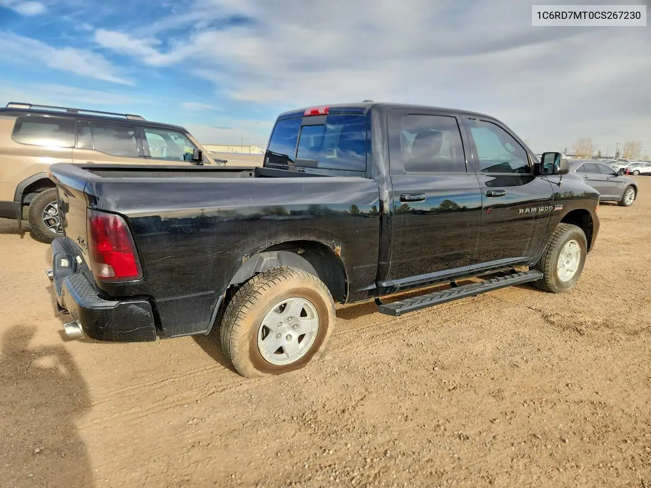 2012 DODGE RAM VIN 1C6RD7MT0CS267230 — фото 3