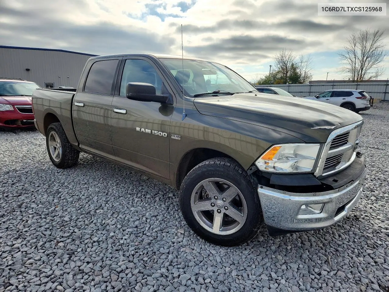 2012 DODGE RAM VIN 1C6RD7LTXCS125968 — фото 4