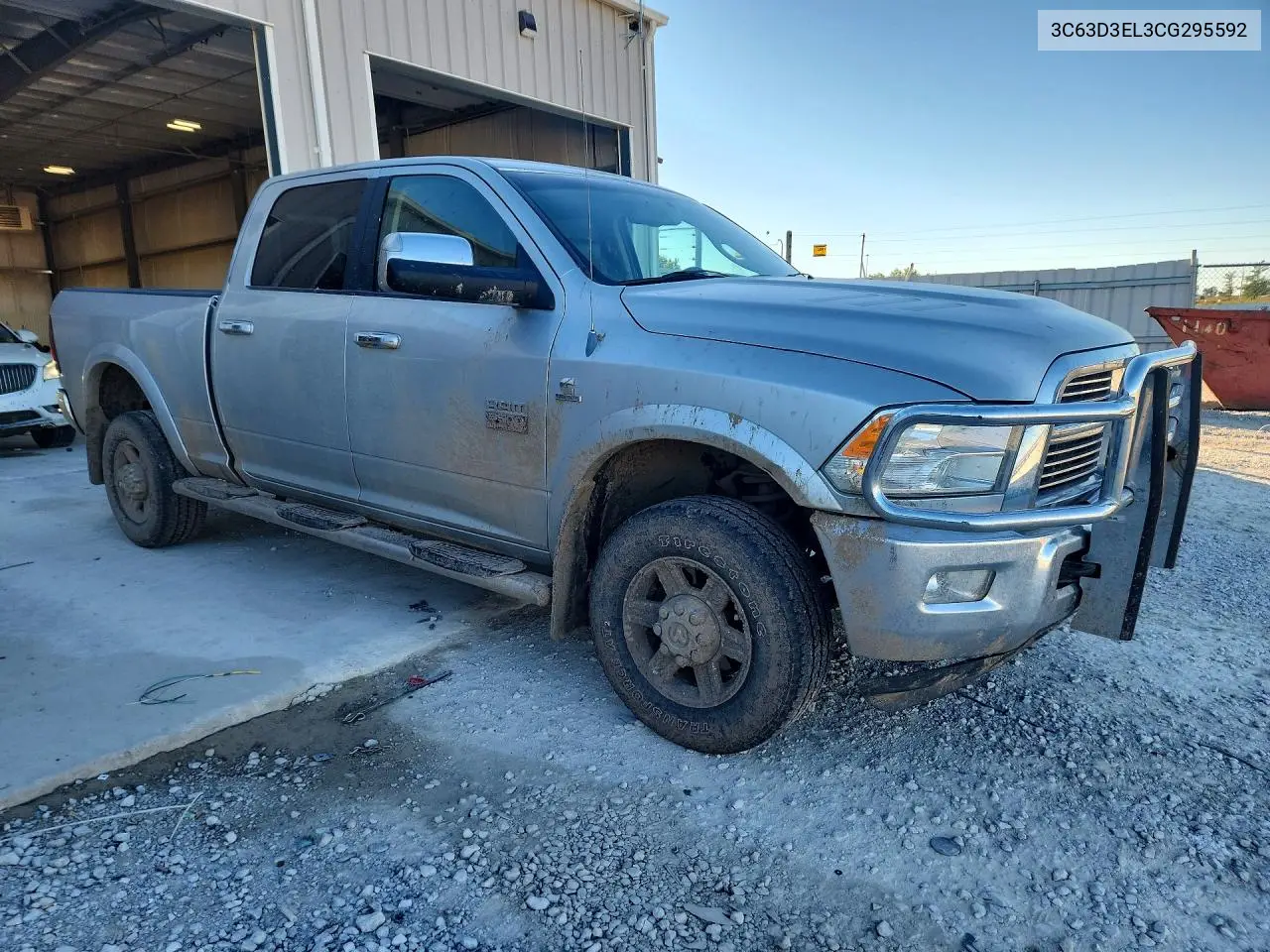 2012 DODGE RAM VIN 3C63D3EL3CG295592 — фото 4