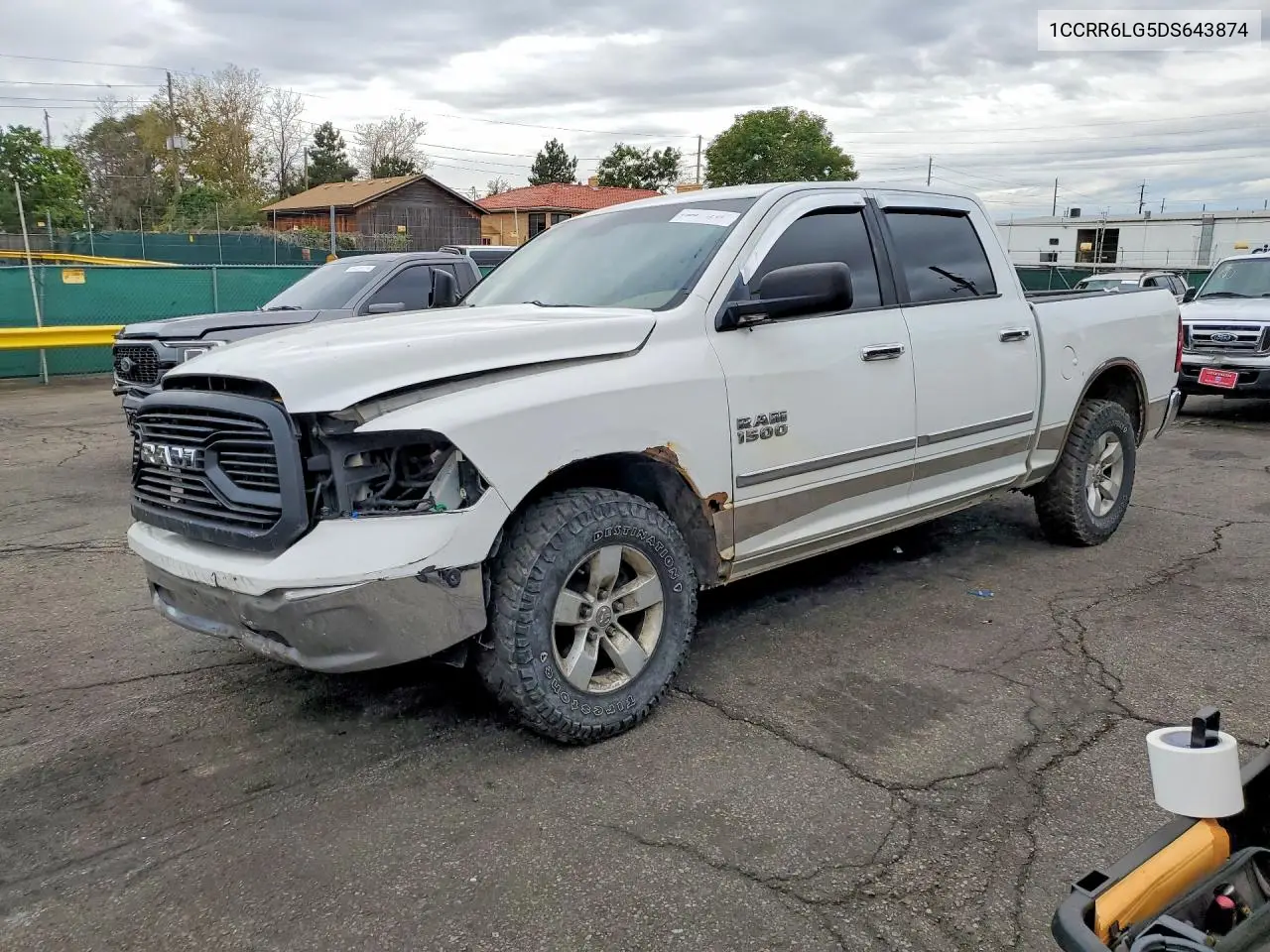 DODGE RAM 2013, VIN 1C6RR6LG5DS643874