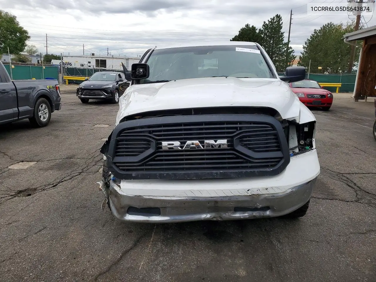 2013 DODGE RAM VIN 1C6RR6LG5DS643874 — фото 5