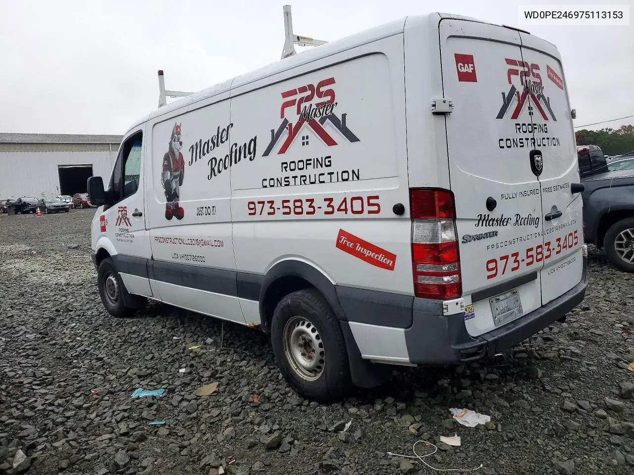 2007 DODGE SPRINTER VIN WD0PE246975113153 — фото 2