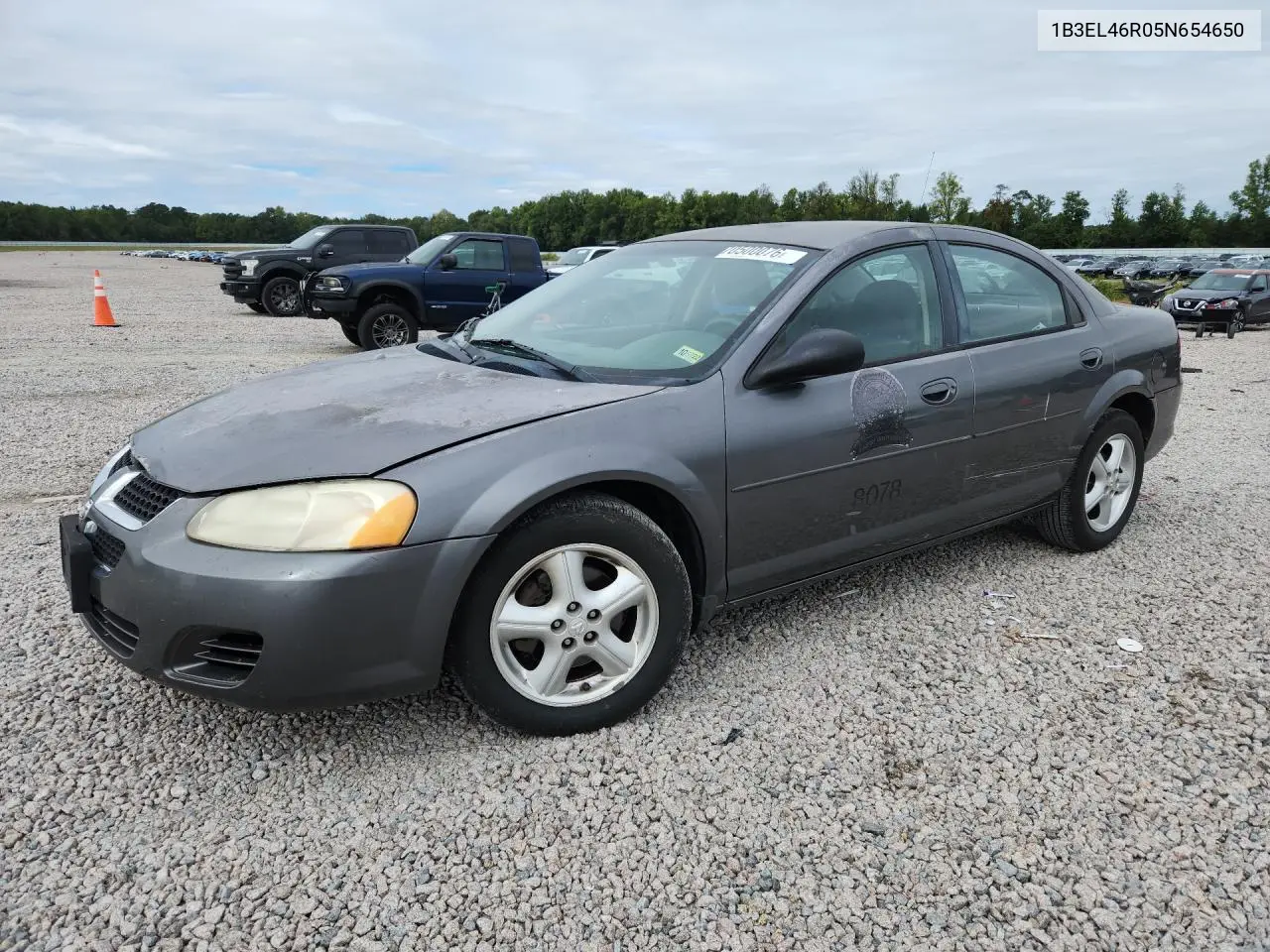 DODGE STRATUS 2005, VIN 1B3EL46R05N654650