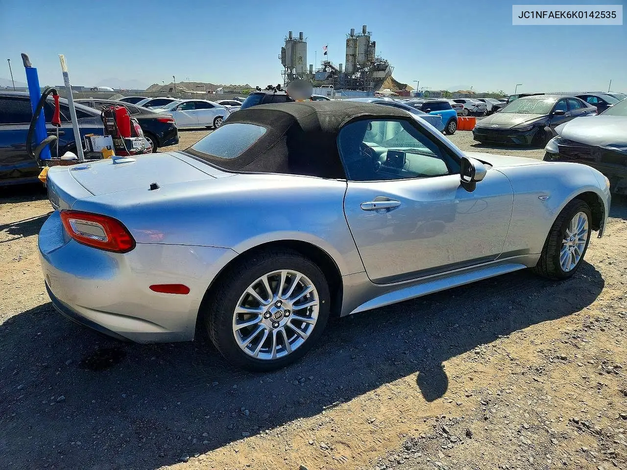 FIAT 124 SPIDER 2019, VIN JC1NFAEK6K0142535