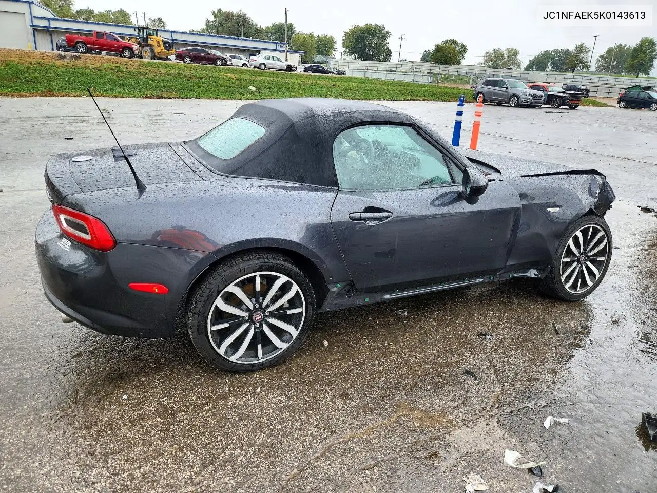2019 FIAT 124 SPIDER VIN JC1NFAEK5K0143613 — фото 3