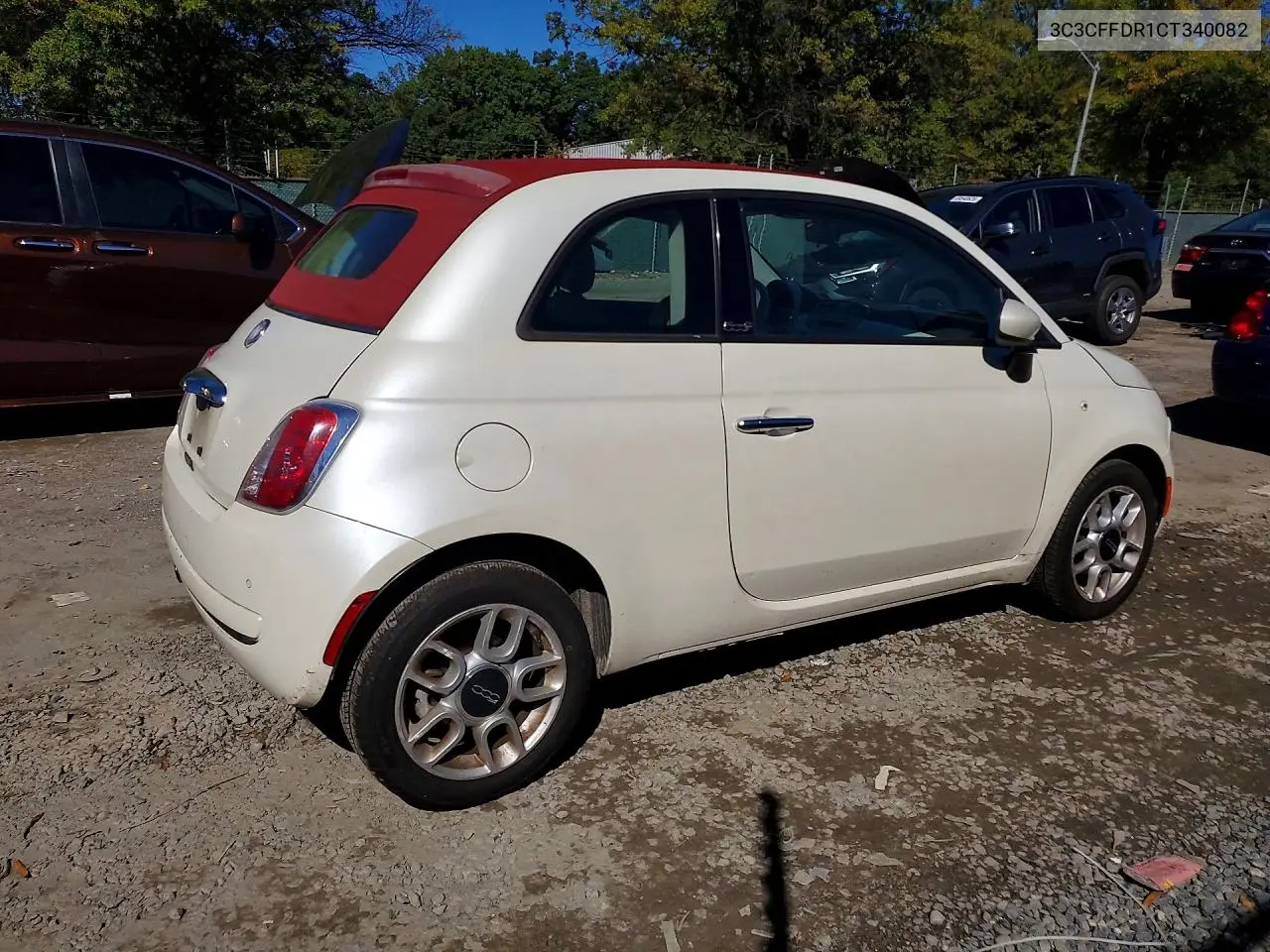 2012 FIAT 500 VIN 3C3CFFDR1CT340082 — фото 3