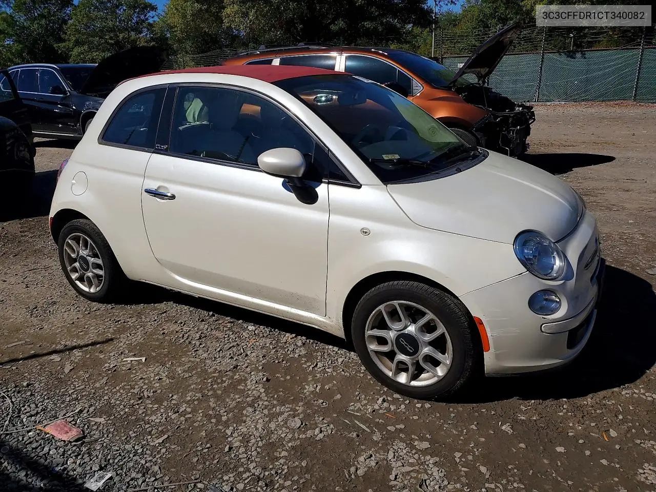 2012 FIAT 500 VIN 3C3CFFDR1CT340082 — фото 4