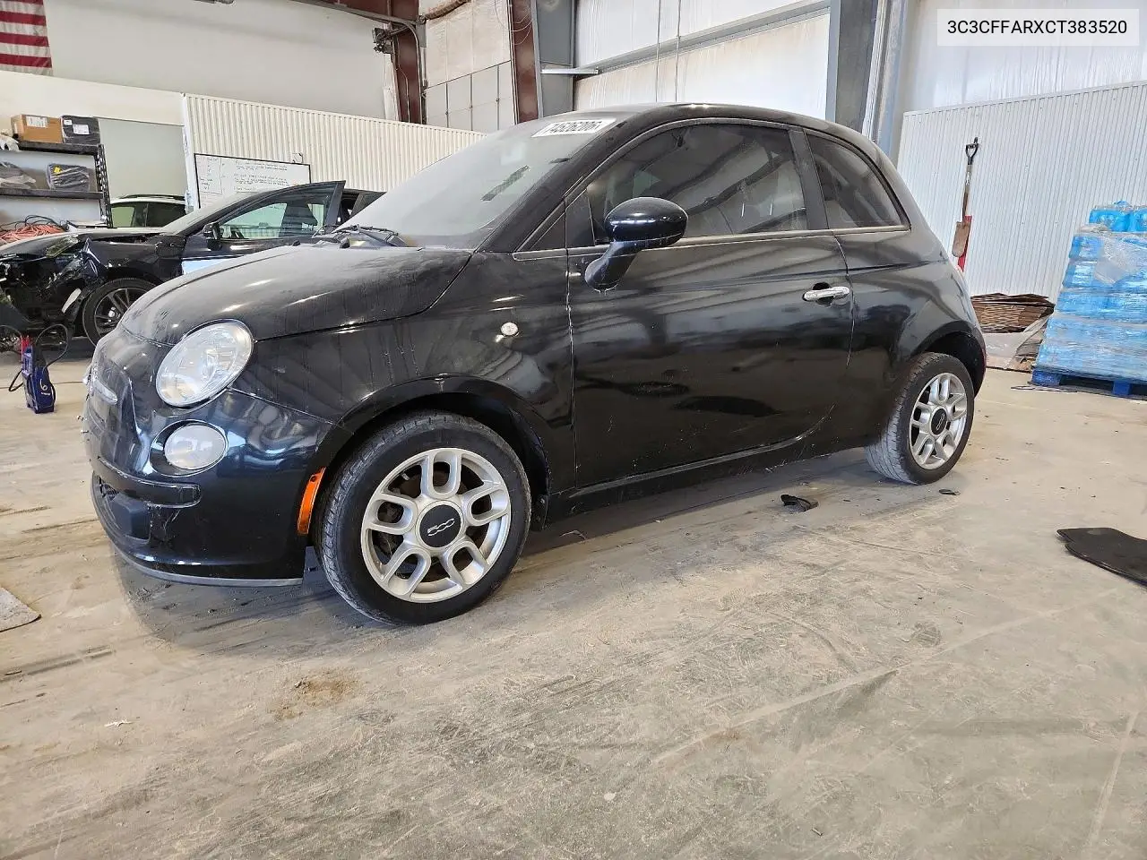 FIAT 500 2012, VIN 3C3CFFARXCT383520