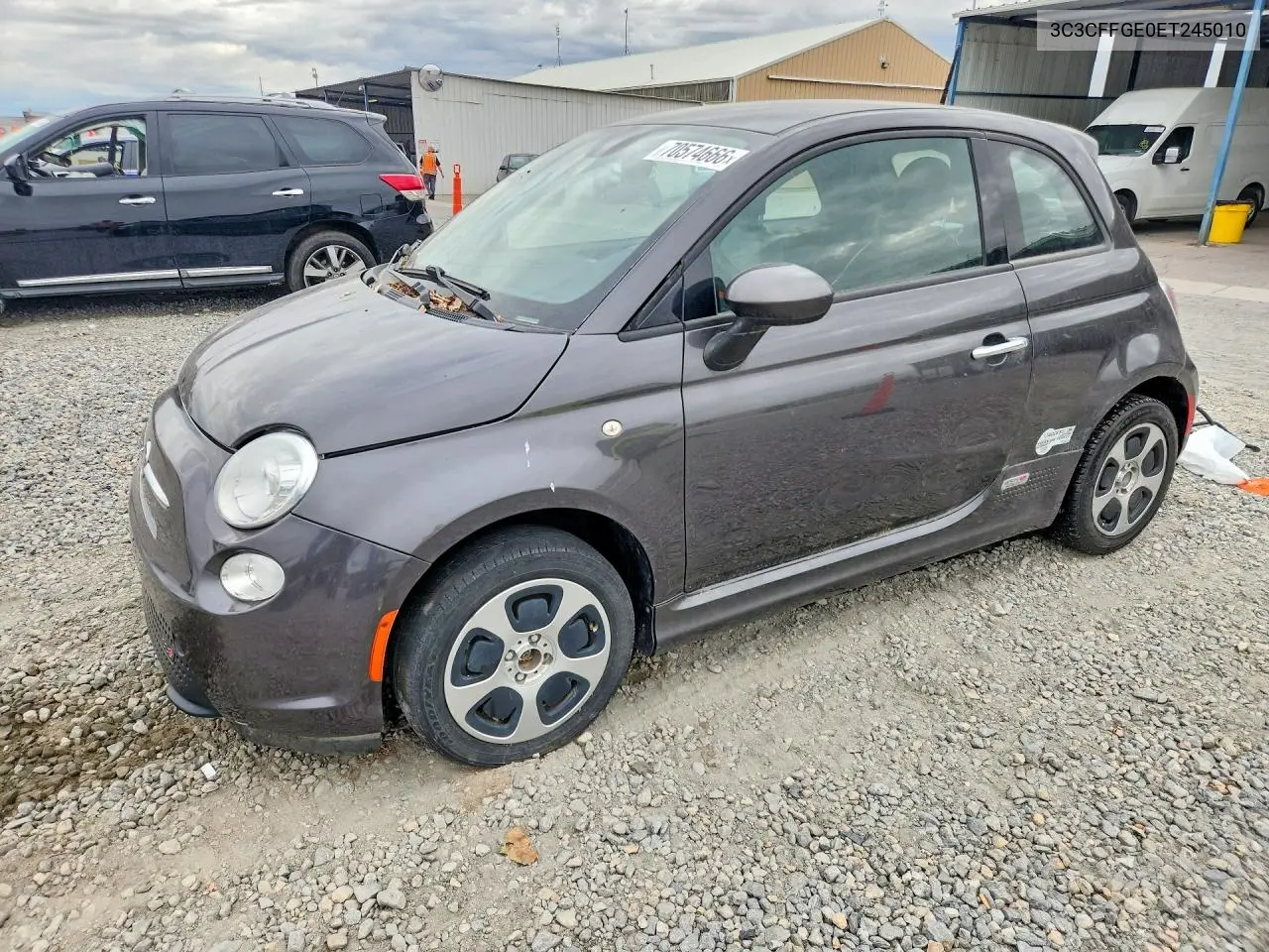 FIAT 500 2014, VIN 3C3CFFGE0ET245010