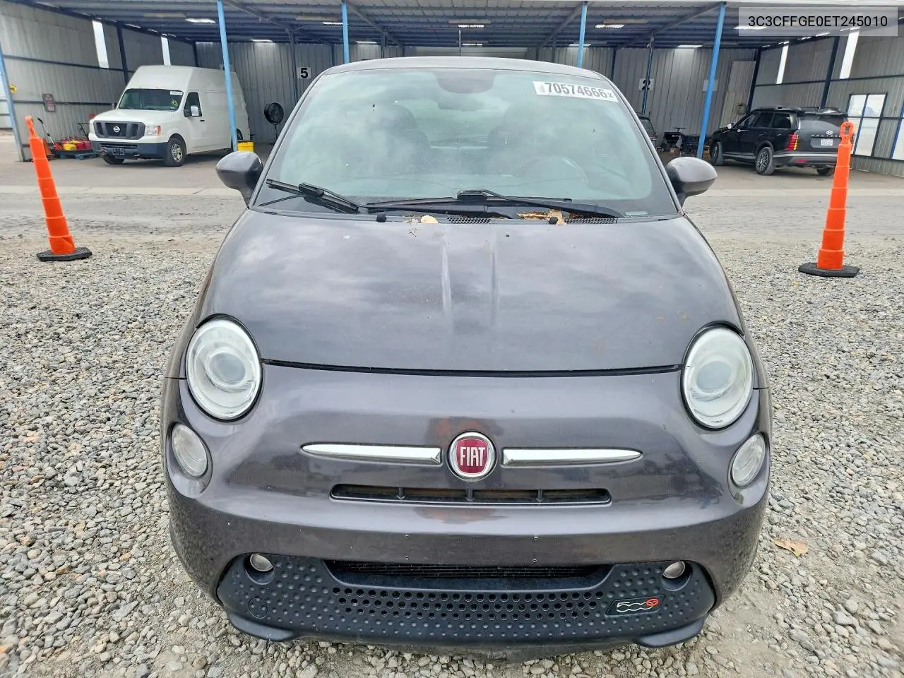 2014 FIAT 500 VIN 3C3CFFGE0ET245010 — фото 5