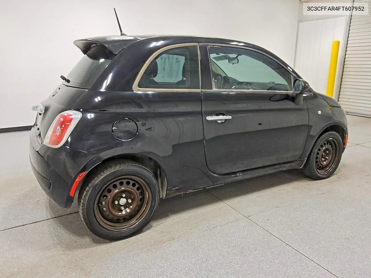 2015 FIAT 500 VIN 3C3CFFAR4FT607952 — фото 3