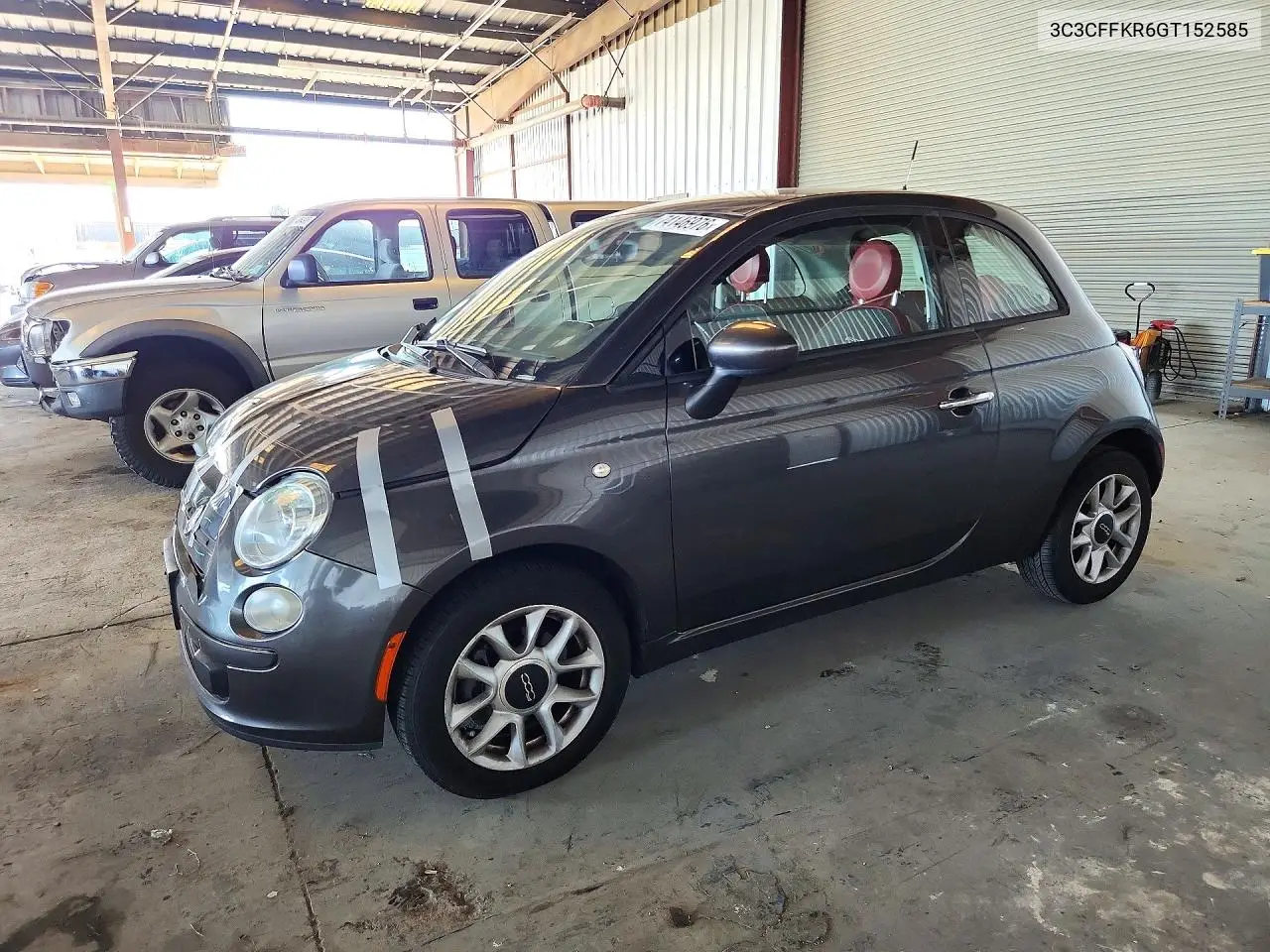 FIAT 500 2016, VIN 3C3CFFKR6GT152585