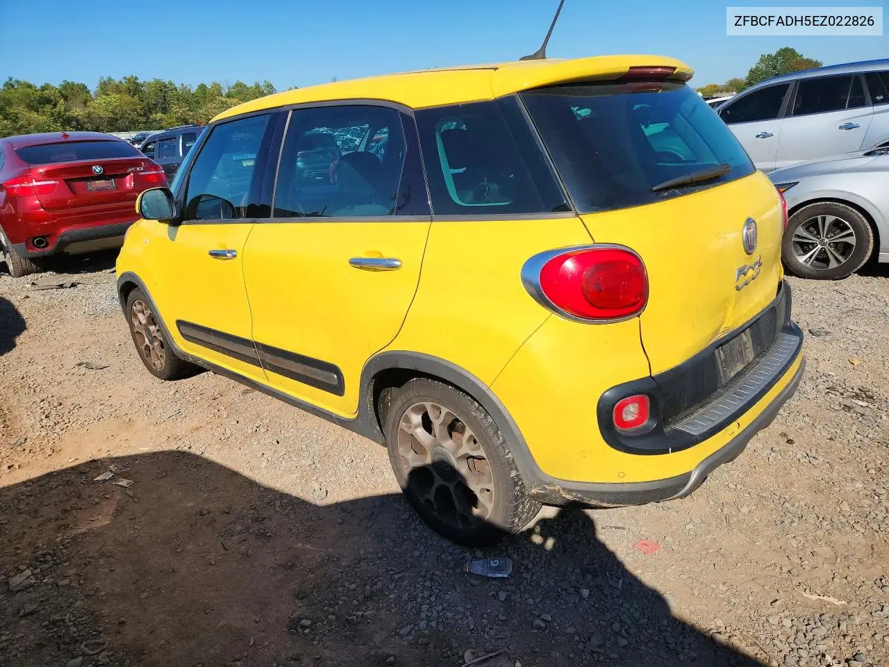 2014 FIAT 500L VIN ZFBCFADH5EZ022826 — фото 2