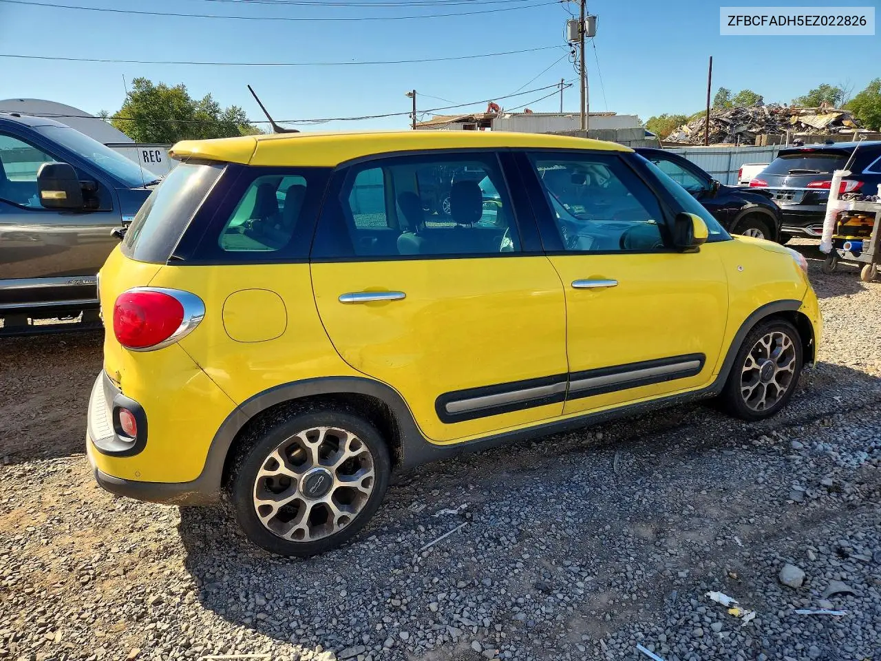 2014 FIAT 500L VIN ZFBCFADH5EZ022826 — фото 3