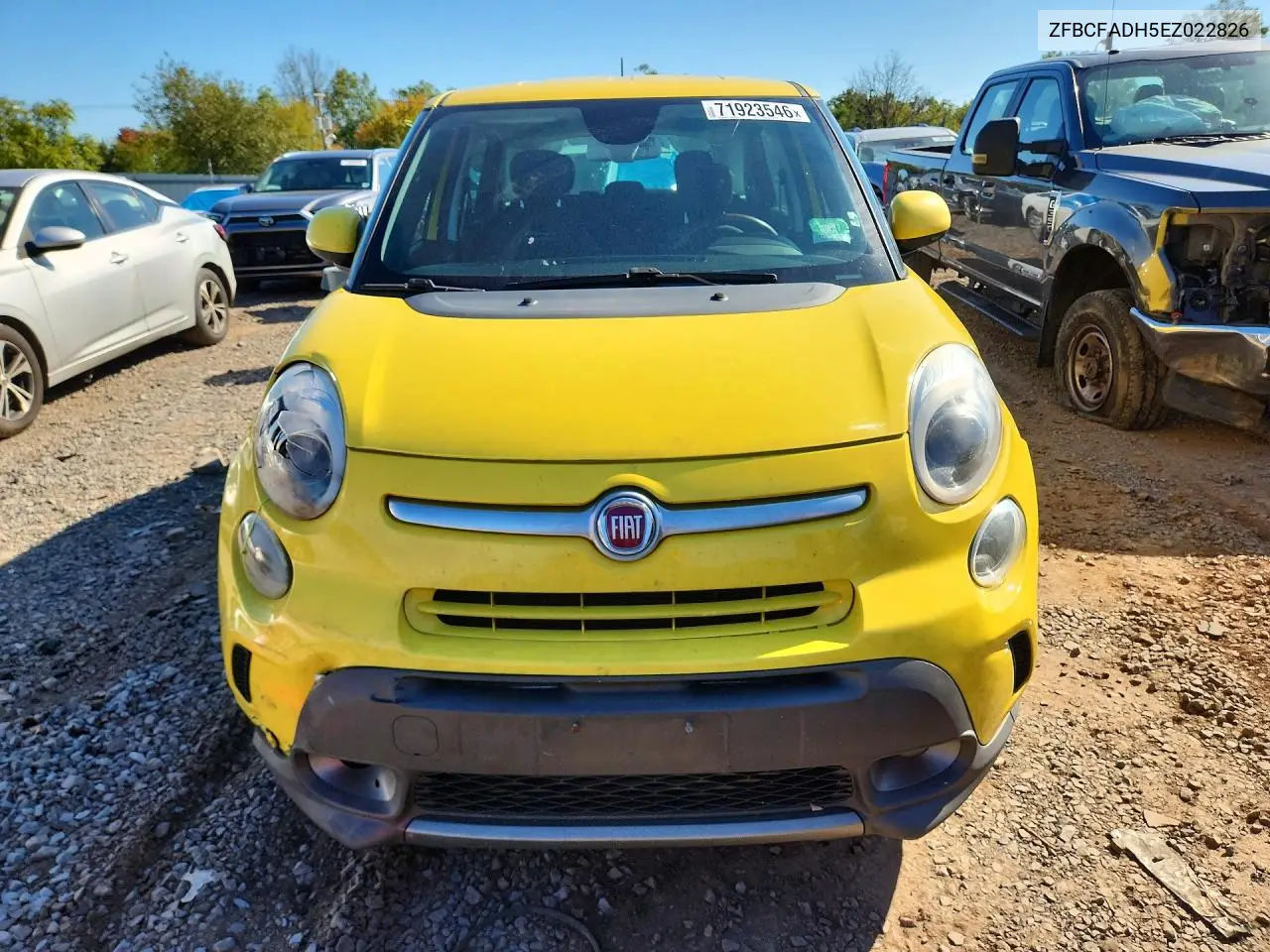 2014 FIAT 500L VIN ZFBCFADH5EZ022826 — фото 5