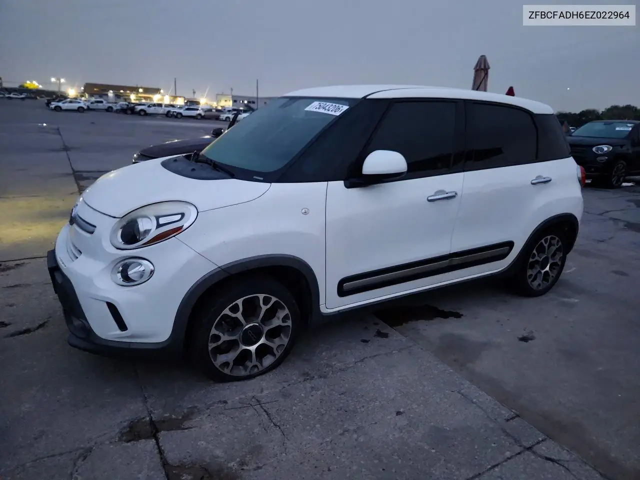FIAT 500L 2014, VIN ZFBCFADH6EZ022964
