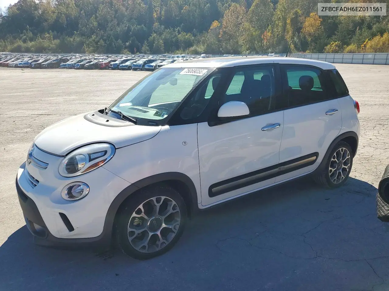 FIAT 500L 2014, VIN ZFBCFADH6EZ011561