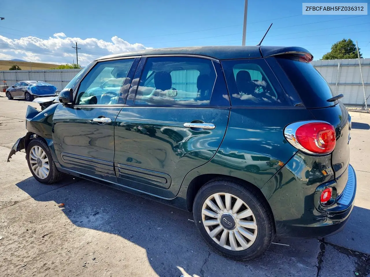 2015 FIAT 500L VIN ZFBCFABH5FZ036312 — фото 2
