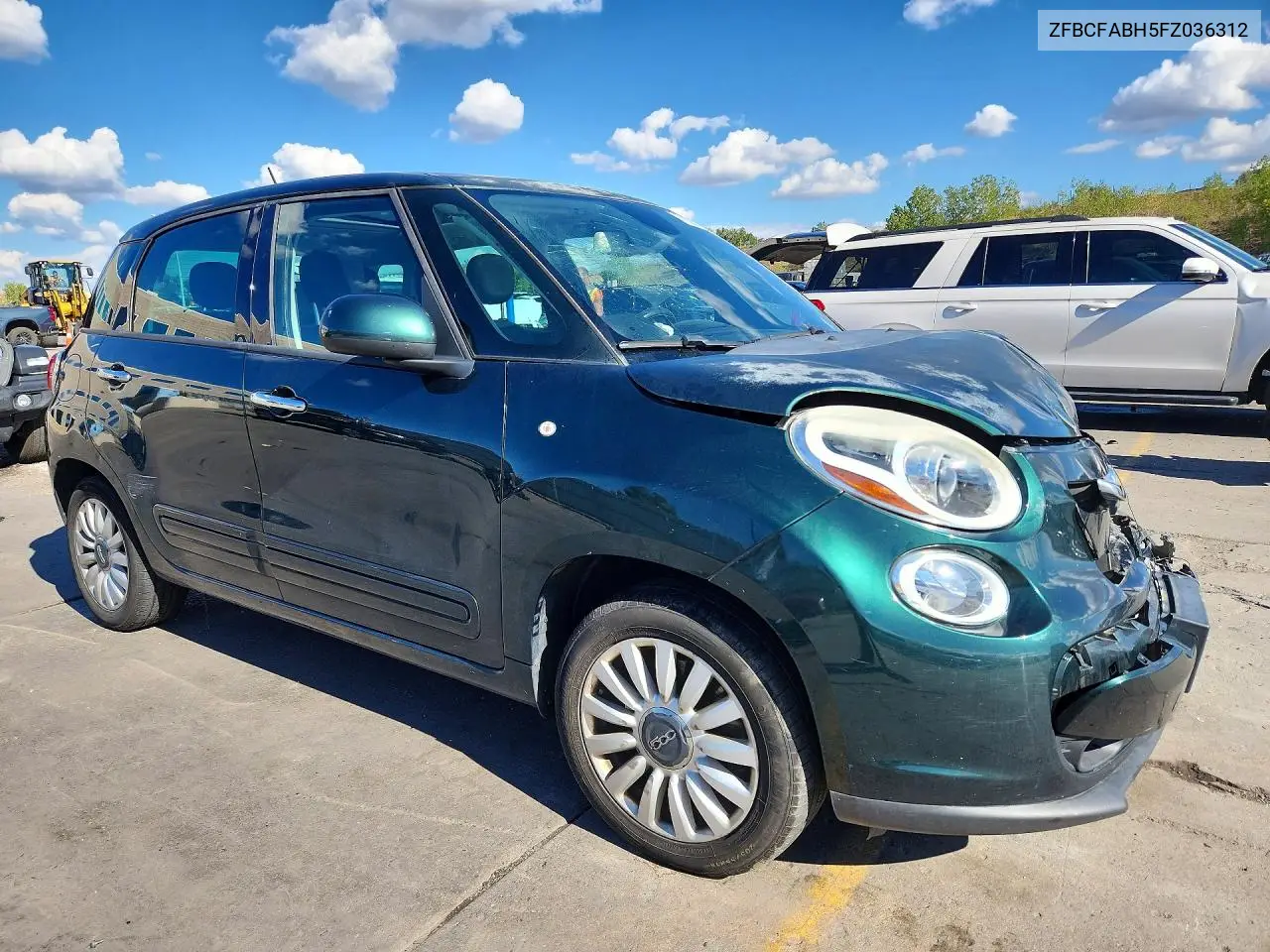 2015 FIAT 500L VIN ZFBCFABH5FZ036312 — фото 4