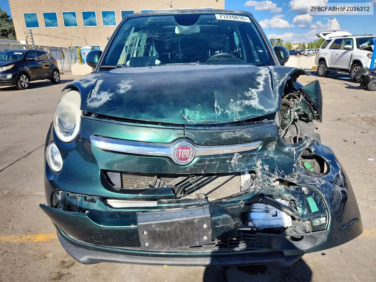 2015 FIAT 500L VIN ZFBCFABH5FZ036312 — фото 5