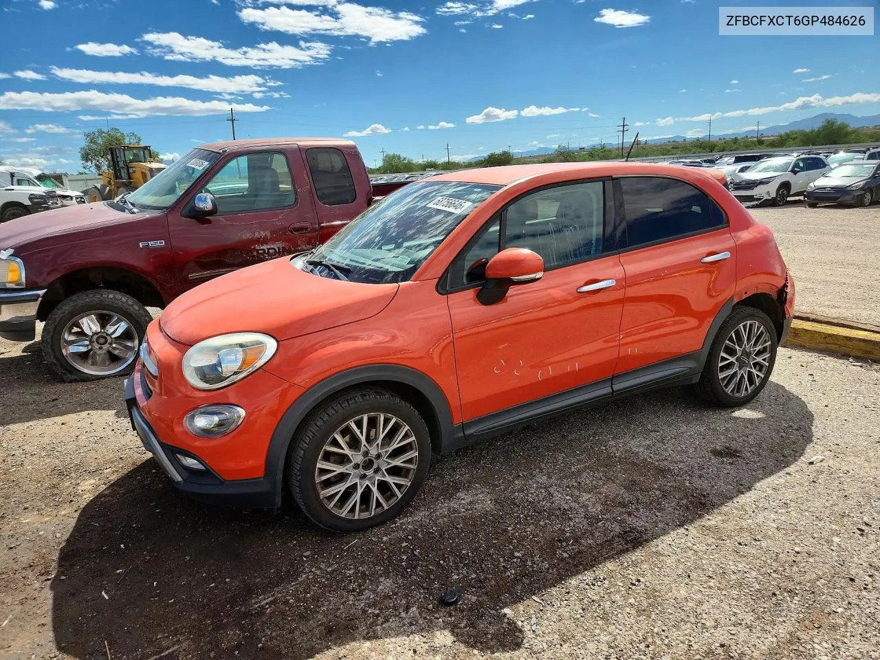 2016 FIAT 500X VIN ZFBCFXCT6GP484626 — фото 1