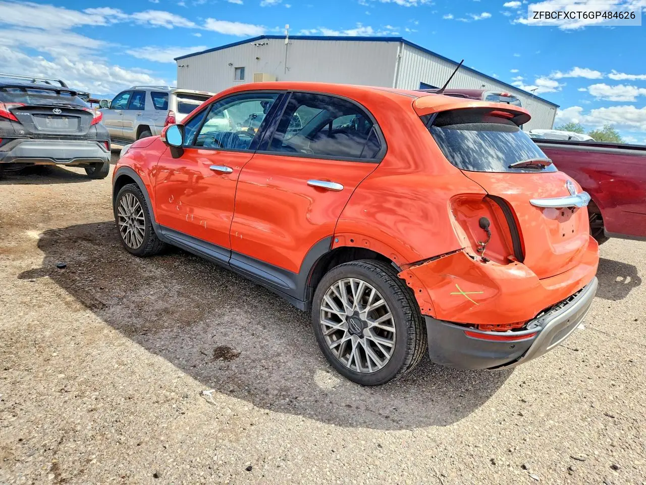 2016 FIAT 500X VIN ZFBCFXCT6GP484626 — фото 2