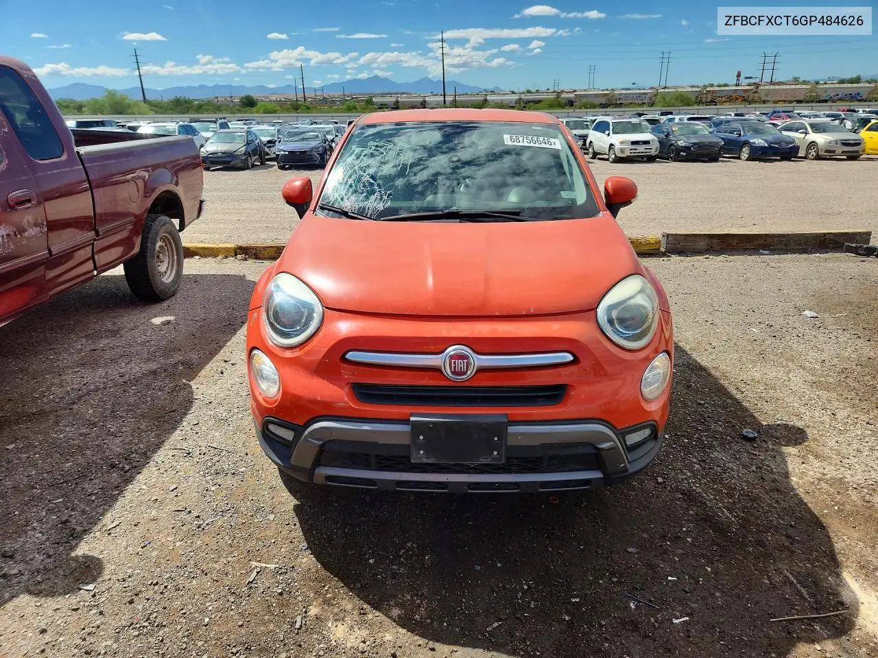2016 FIAT 500X VIN ZFBCFXCT6GP484626 — фото 5