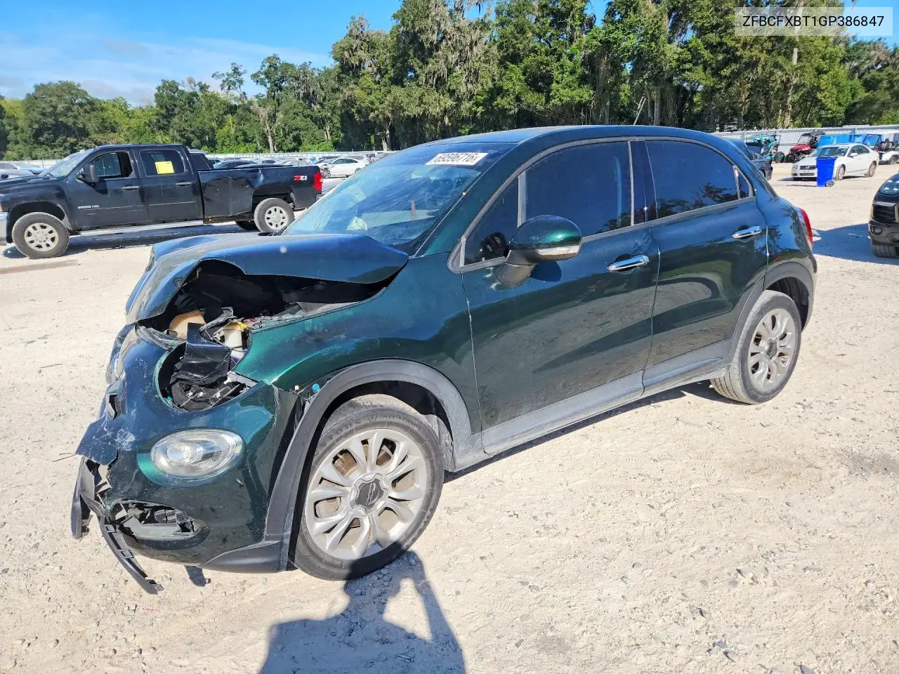 FIAT 500X 2016, VIN ZFBCFXBT1GP386847