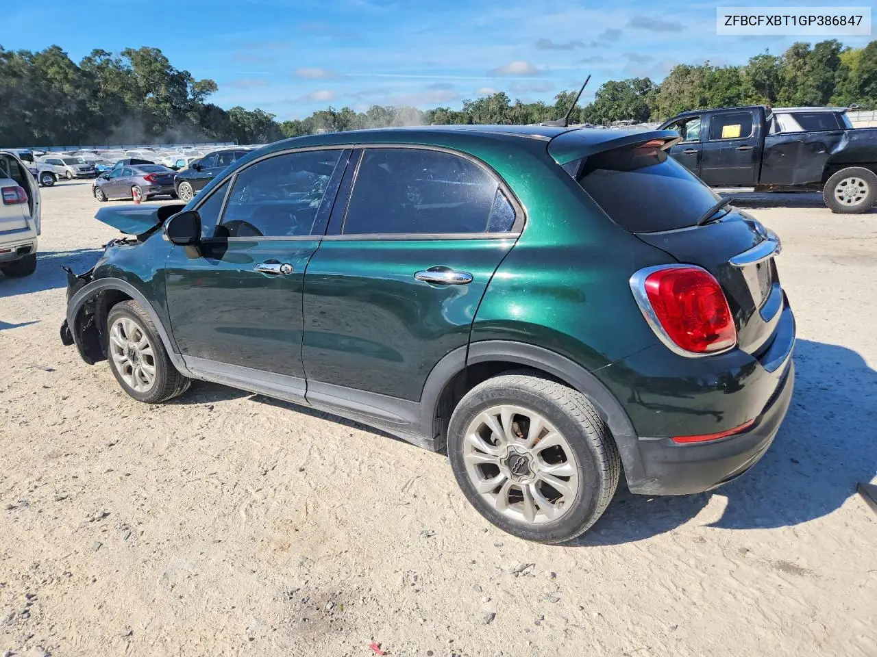 2016 FIAT 500X VIN ZFBCFXBT1GP386847 — фото 2
