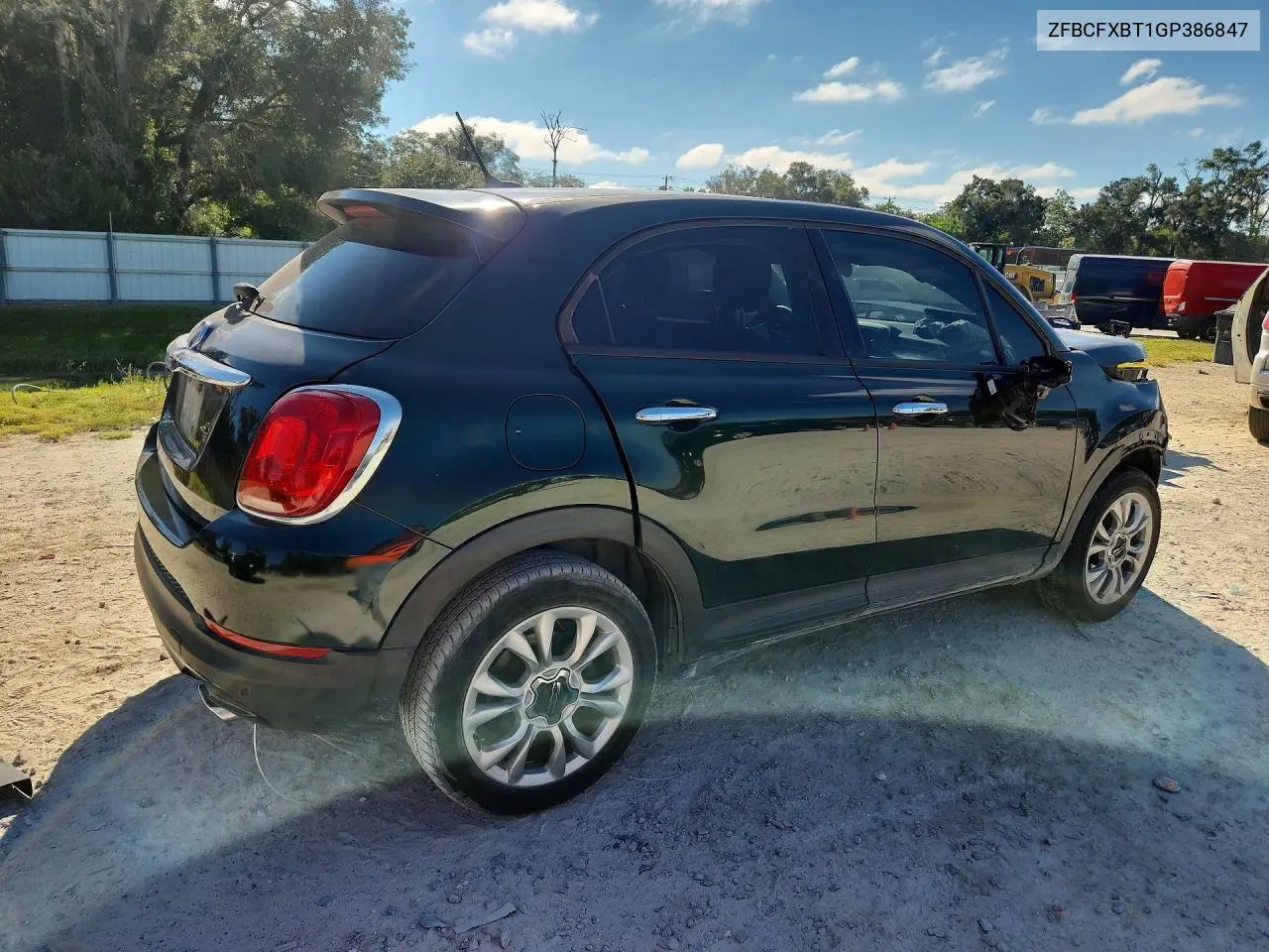2016 FIAT 500X VIN ZFBCFXBT1GP386847 — фото 3