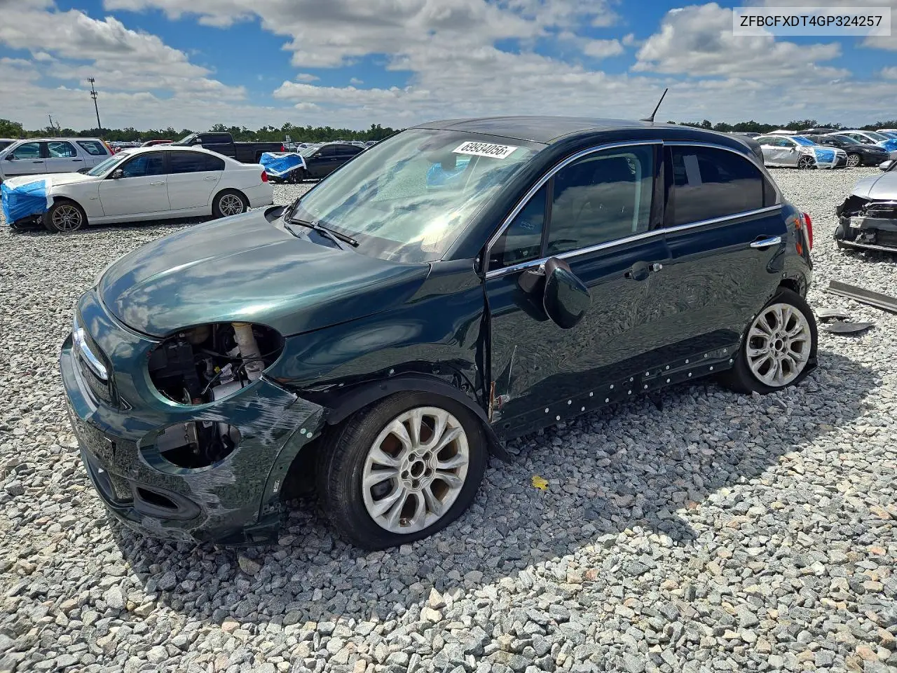 FIAT 500X 2016, VIN ZFBCFXDT4GP324257