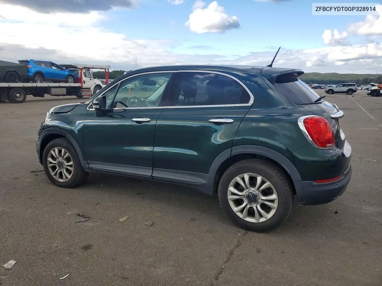 2016 FIAT 500X VIN ZFBCFYDT0GP328914 — фото 2