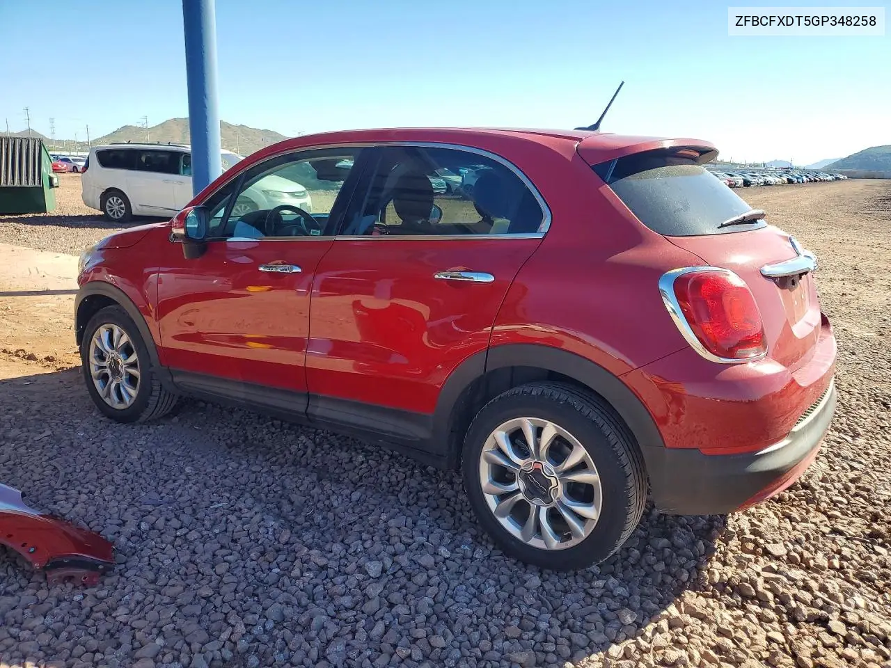 2016 FIAT 500X VIN ZFBCFXDT5GP348258 — фото 2