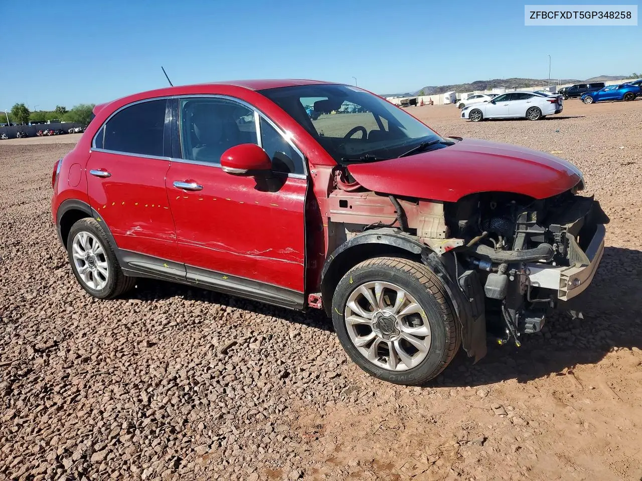 2016 FIAT 500X VIN ZFBCFXDT5GP348258 — фото 4