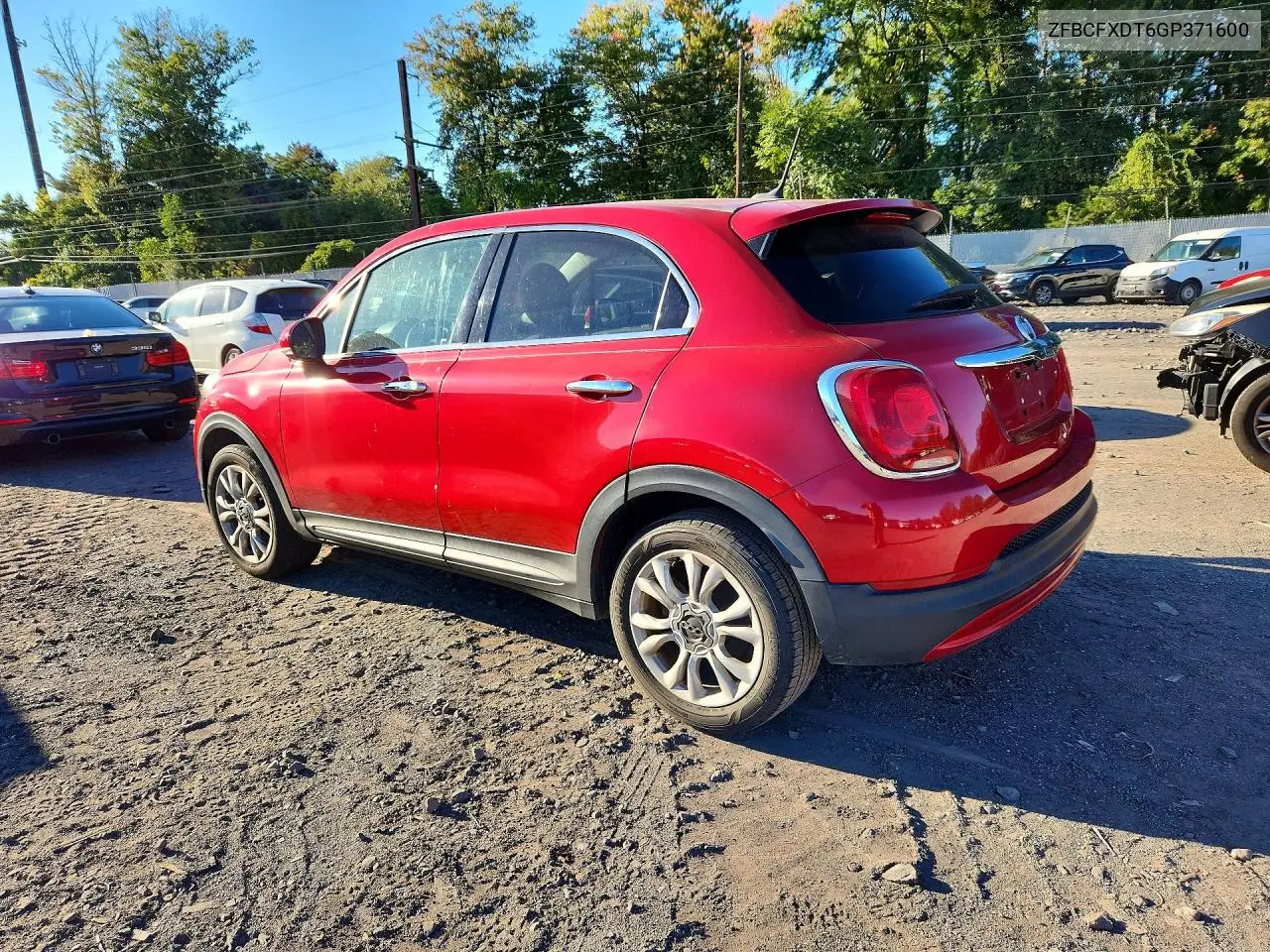 2016 FIAT 500X VIN ZFBCFXDT6GP371600 — фото 2
