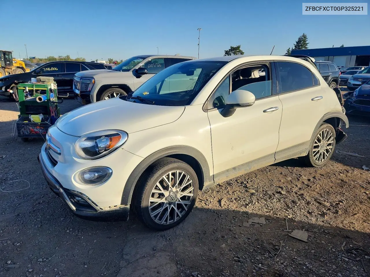 FIAT 500X 2016, VIN ZFBCFXCT0GP325221