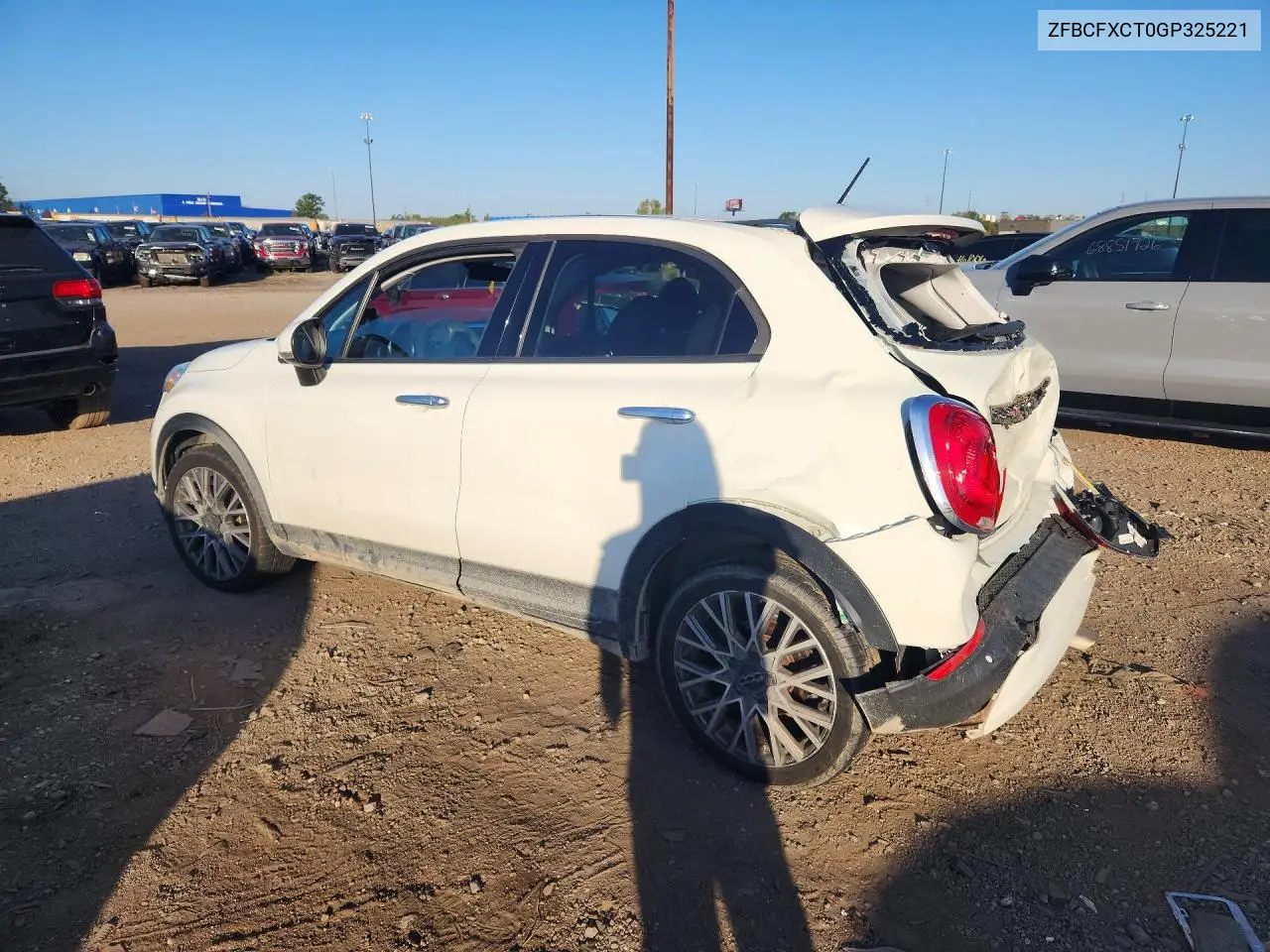 2016 FIAT 500X VIN ZFBCFXCT0GP325221 — фото 2