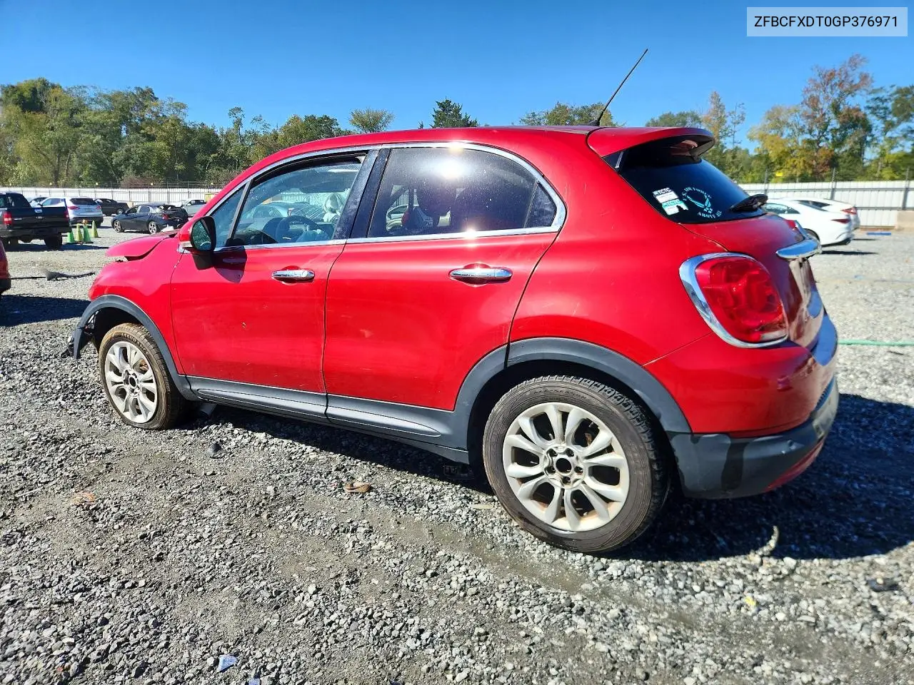2016 FIAT 500X VIN ZFBCFXDT0GP376971 — фото 2