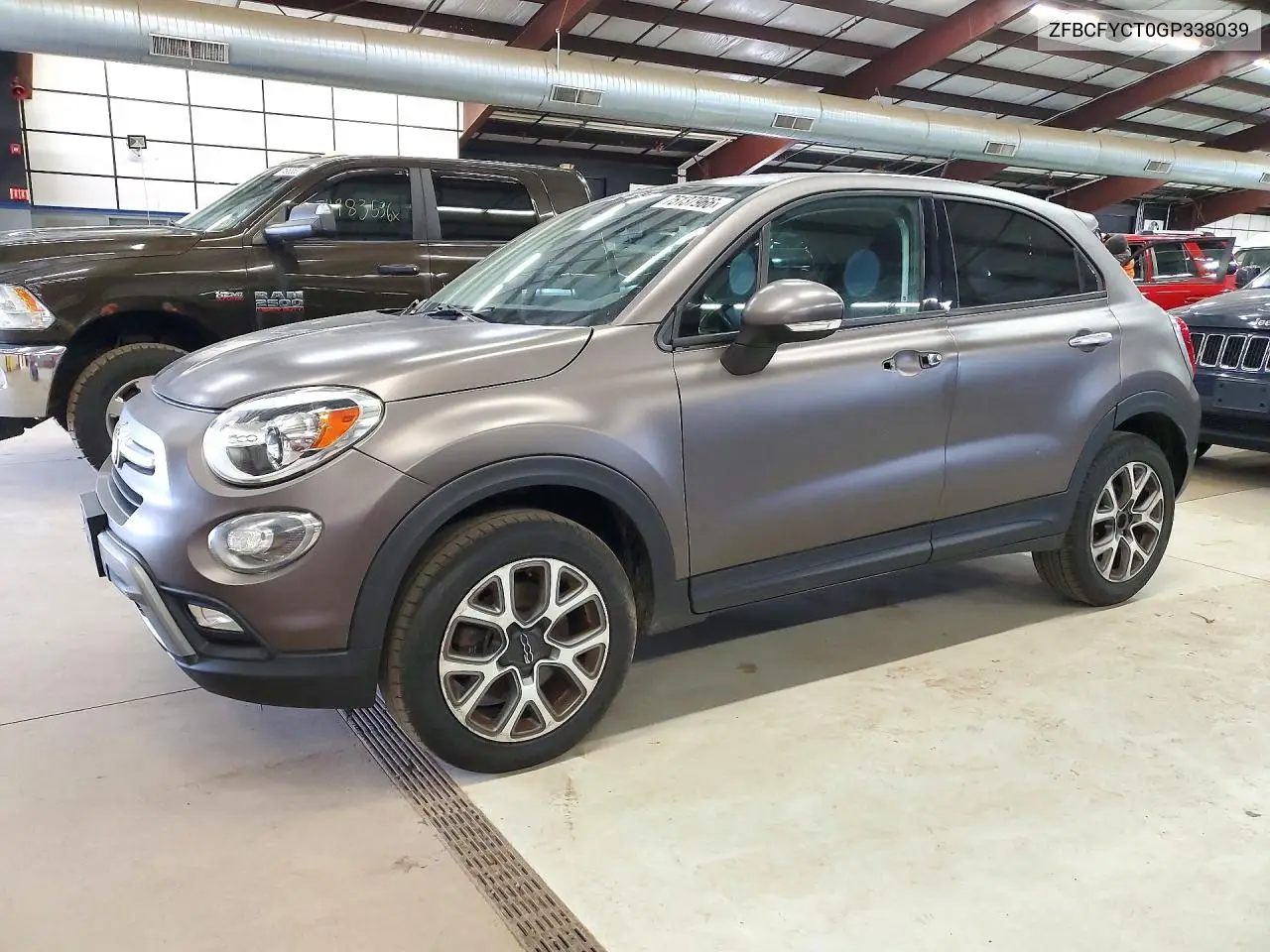 FIAT 500X 2016, VIN ZFBCFYCT0GP338039