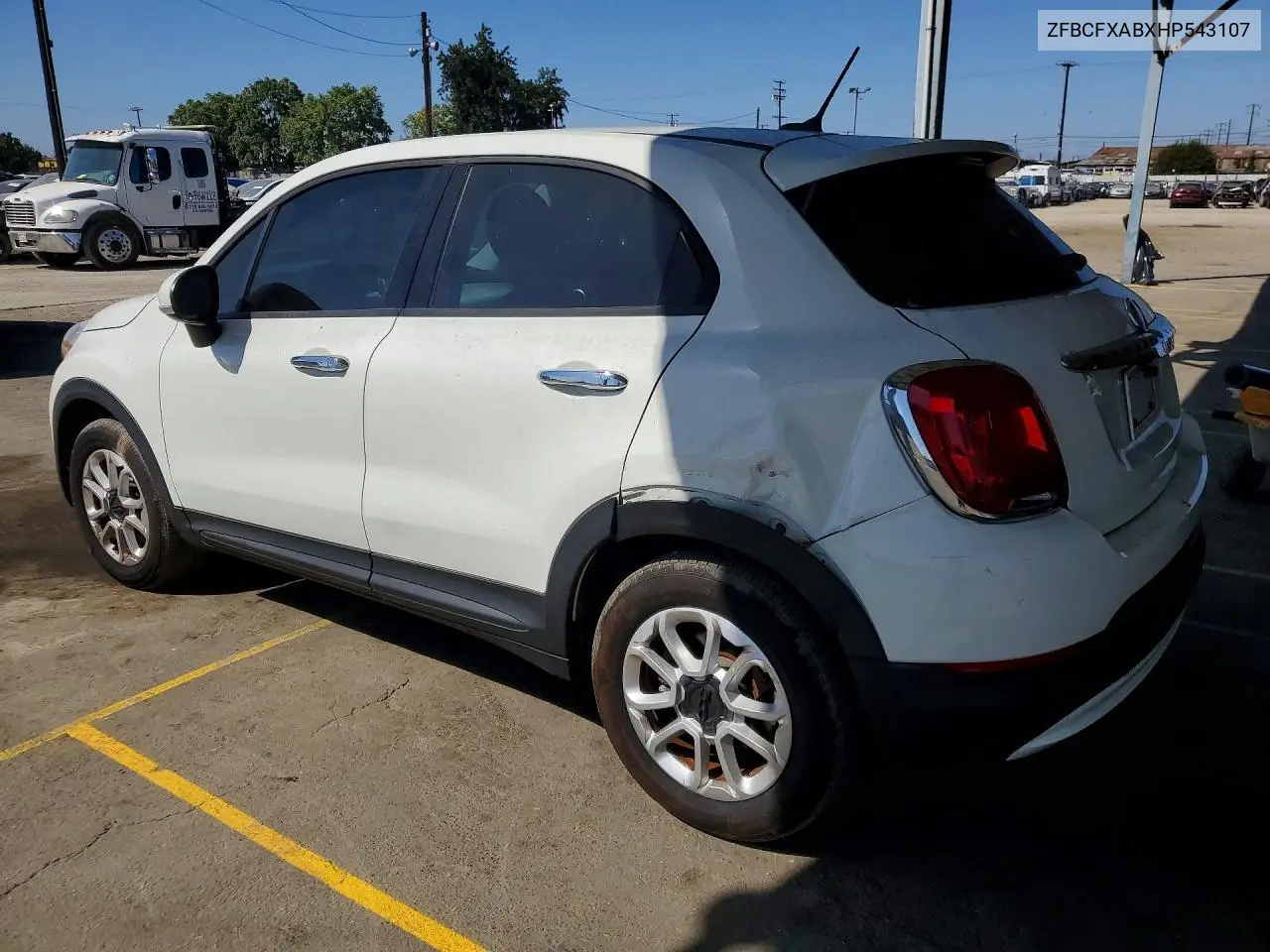 2017 FIAT 500X VIN ZFBCFXABXHP543107 — фото 2