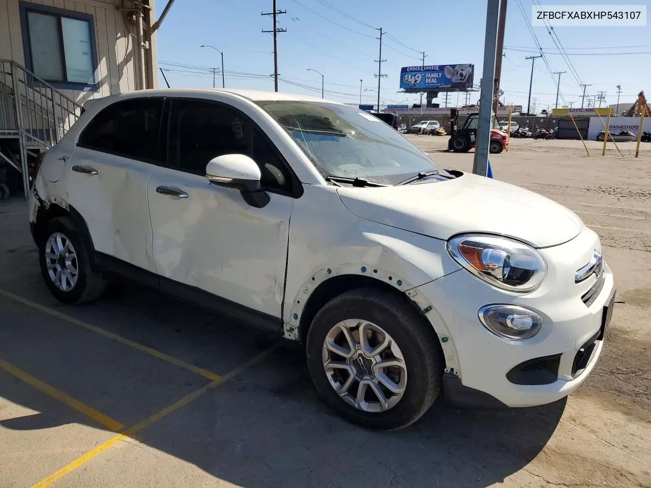 2017 FIAT 500X VIN ZFBCFXABXHP543107 — фото 4