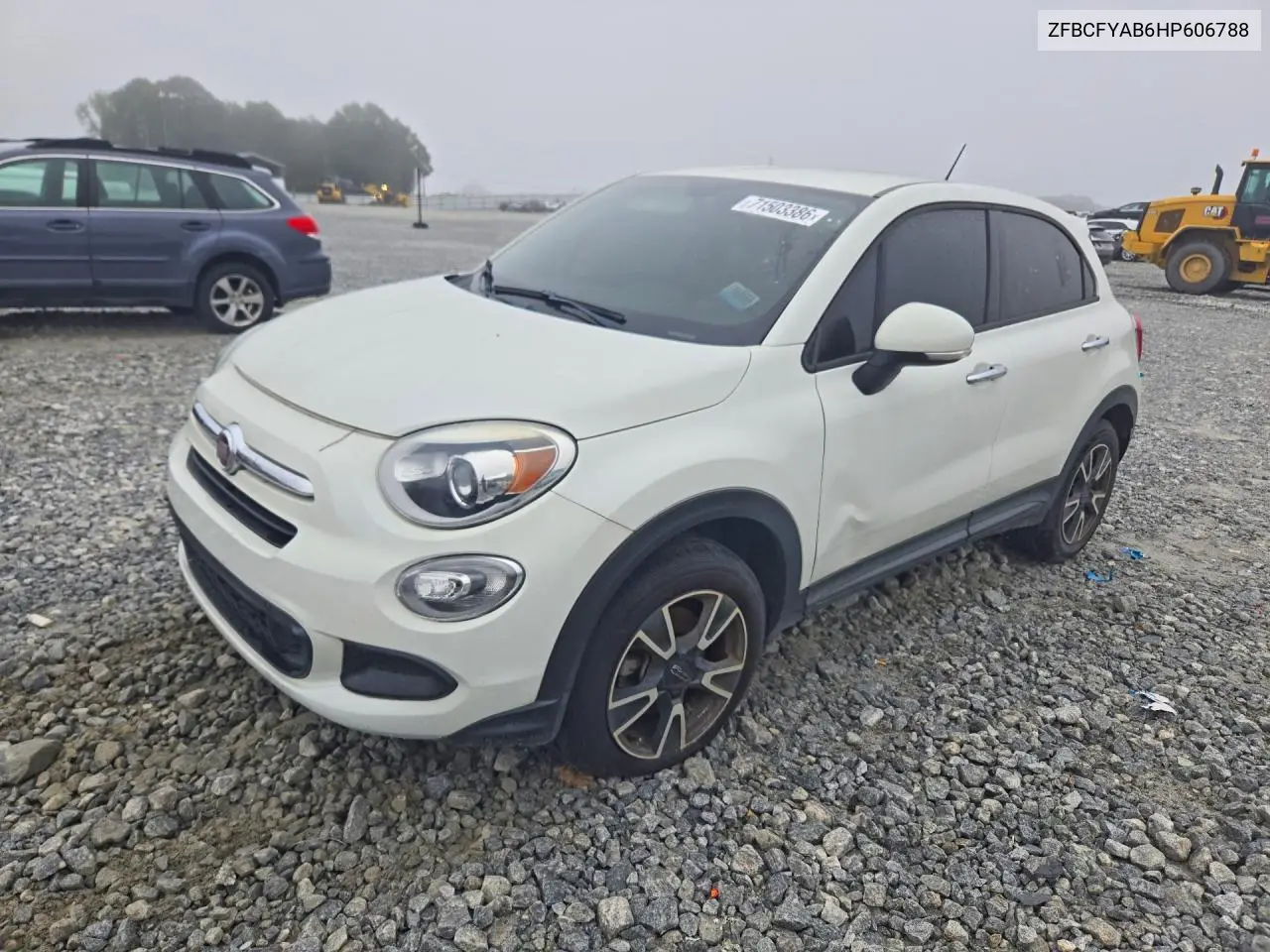 FIAT 500X 2017, VIN ZFBCFYAB6HP606788