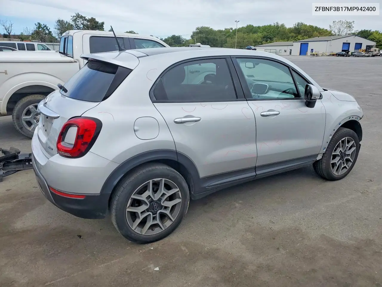 2021 FIAT 500X VIN ZFBNF3B17MP942400 — фото 3
