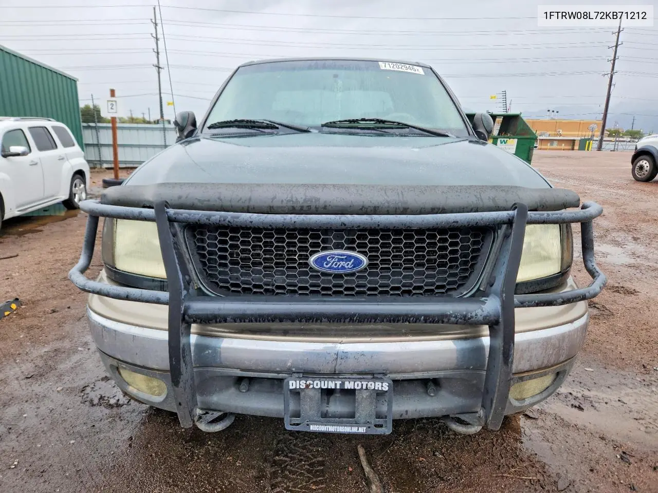 2002 FORD F-150 VIN 1FTRW08L72KB71212 — фото 5