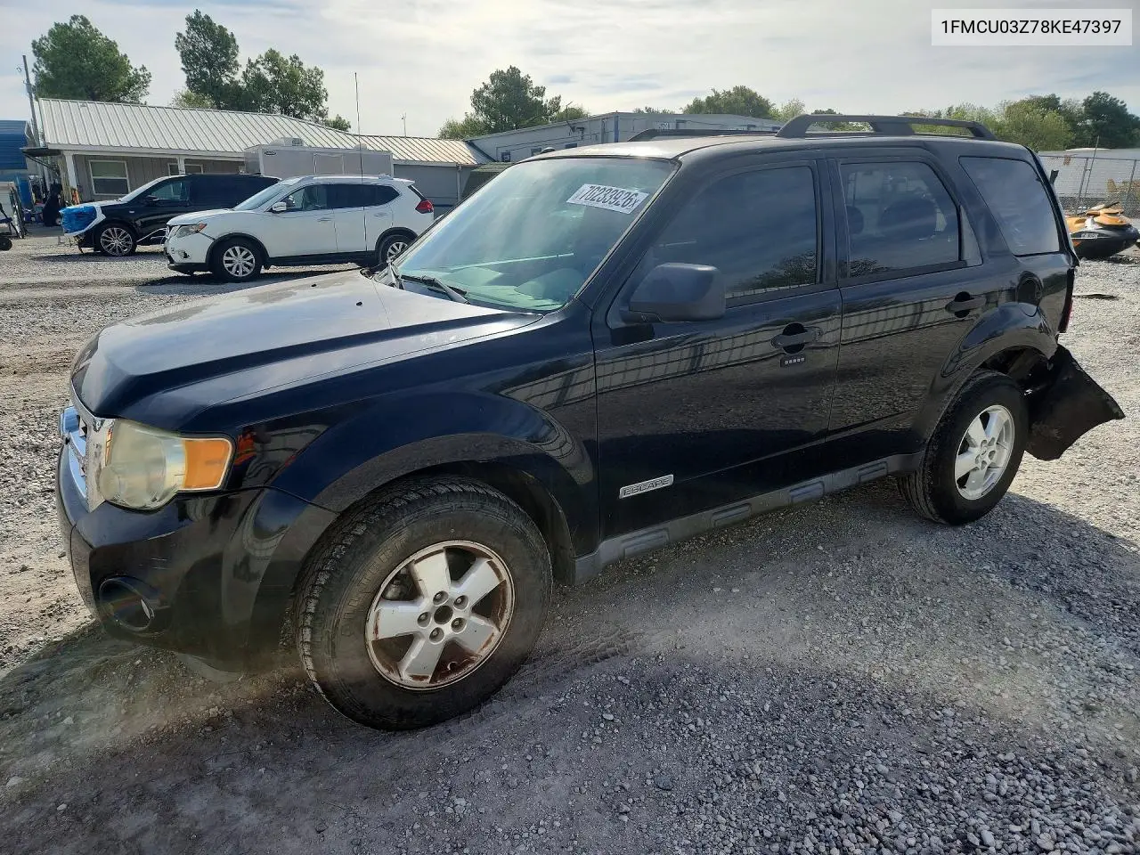 FORD ESCAPE 2008, VIN 1FMCU03Z78KE47397